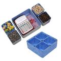 Clearance 50% ZKCCNUK Storage One-Piece Office Desktop Debris Storage Box 5-Piece Drawer Storage Tray Closet Organizers and Storage