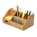 Clearance 50% ZKCCNUK Storage Multifunctional Wooden Office Desktop Storage Box Desktop Clutter Storage Box Closet Organizers and Storage