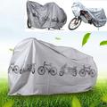 Taylongift Christmas Valentine s Day Bicycle Protective Cover Car Jacket Outdoor Equipment Mountain Bike Rain Cover Bicycle Covers Rain Wind Proof With Lock Hole For Mountain Road Bike