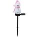 Lhked Solar Powered Floor Mounted Lights Christmas Decoration Snowman Lights Outdoor Garden Courtyard Lights (bagged) Holiday Time Christmas Decoration