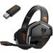 Radirus G06 Wireless Gaming Headset Noise Cancelling Over Ear Headphones with Mic 48H Battery 2.4G Connection Bass Surround Long Lasting Battery for PS5 PC Laptop