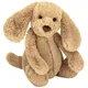 Jellycat Bashful Puppy Soft Toy, Toffee