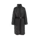 Calvin Klein Belted Quilted Coat, Black