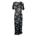 Lularoe Dresses | New Lularoe Maria Style Maxi Dress Black White Floral Xs | Color: Black/White | Size: Xs