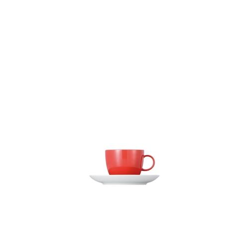 Kaffeetasse 2-tlg. – THOMAS SUNNY DAY – Dekor New Red – 1 Set