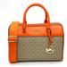 Michael Kors Bags | Michael Kors Medium Duffle Satchel Crossbody Bag | Color: Gold/Orange | Size: Os