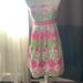 Lilly Pulitzer Dresses | Lilly Pulitzer Summer Dress | Color: Green/Pink | Size: Label Sz 4 But Fits Sz 0-2