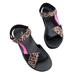 Kate Spade Shoes | Kate Spade Dotty Sandal In Taupe/ Black | Color: Black/Pink | Size: 8.5