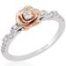 Disney Jewelry | New Enchanted Disney Belle Rose Ring | Color: Gold/Silver | Size: Various