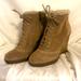 Jessica Simpson Shoes | Jessica Simpson Ankle Boots | Color: Tan | Size: 7.5