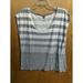 Levi's Tops | Levis Size Xl Casual Shirt Top Sleeveless Gray Silver Ombre Pull Over | Color: Gray | Size: Xl