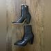 Michael Kors Shoes | Michael Kors | Dover Leather Ankle Boot | Color: Black/Gold | Size: 9.5
