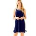 Lilly Pulitzer Dresses | Lilly Pulitzer Stella Navy Shift Swing Dress In Navy Gold Size 2 | Color: Blue/Gold | Size: 2