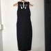 Lululemon Athletica Dresses | Lululemon Size 4 Globetrotter Dress Midi Wee Are From Space Grey | Color: Black | Size: 6