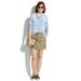 Madewell Skirts | Madewell Walker Cotton Mini In Safari Khaki Light Olive Green Size 0 | Color: Green | Size: 0