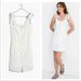 Madewell Dresses | New Madewell | Tie Strap Button Front Sundress | Color: White | Size: 12