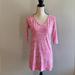 Lilly Pulitzer Dresses | Lilly Pulitzer 100% Cotton Eliza Shift Dress Get Crackin Womens Size Xs X-Small | Color: Pink | Size: Xs