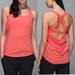 Lululemon Athletica Tops | Lululemon Wild Striped Strappy Bra Tank 8 | Color: Tan | Size: 8