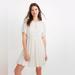 Madewell Dresses | Madewell White Eyelet Tassel-Tie Mini Dress Size 12 | Color: White | Size: 12