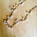 J. Crew Jewelry | J. Crew Gold Chain And Pearl Cluster Necklace | Color: Cream/Gold | Size: Os