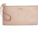 Kate Spade Bags | Kate Spade Wristlet Rose Gold Mini Clutch Bag Textured Subtle Sparkle Metallic | Color: Gold/Pink | Size: Os