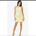 Lilly Pulitzer Dresses | Lilly Pulitzer Pearl Stretch Shift Dress 8 Lilly’s Lemons Yellow | Color: Gold/White | Size: 8