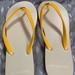Tory Burch Shoes | New Tory Burch Flip Flop Size 8 | Color: Green/Yellow | Size: 8