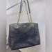 Kate Spade Bags | Kate Spade Black Leather Gold Chain Purse Shoulder Tote Bag | Color: Black/Gold | Size: Os