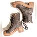 Michael Kors Shoes | Michael Kors Corey Logo Jacquard Combat Boot - Brown Signature (7.5m) | Color: Brown/Tan | Size: 7.5