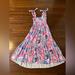 Lilly Pulitzer Dresses | Lilly Pulitzer Rivera Midi Dress. Make A Splash. Sz Xxs. | Color: Blue/Pink | Size: Xxs