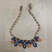 J. Crew Jewelry | Jcrew Statement Necklace | Color: Blue/Gold | Size: Os