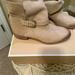 Michael Kors Shoes | Michael Kors Women New In Box Suede Low Heel Bootie. | Color: Tan | Size: 10