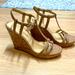 Jessica Simpson Shoes | Jessica Simpson Nude Wedge Sandals | Color: Cream/Tan | Size: 7