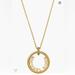 Michael Kors Jewelry | Michael Kors Women's Stainless Steel Pendant Necklace With Crystal Accents | Color: Gold | Size: Os