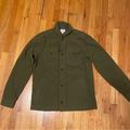 J. Crew Jackets & Coats | J Crew | Men’s Button Down Fleece Jacket | Color: Green | Size: Mt