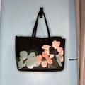 Kate Spade Bags | Kate Spade Floral Leather Purse | Color: Black/Pink | Size: Os