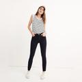 Madewell Jeans | Madewell 9” Mid Rise Skinny Jeans Black Denim 25p | Color: Black/Gray | Size: 25p