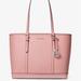 Michael Kors Bags | Michael Kors Jet Set Travel Large Saffiano Leather Tote Bag Color Primrose Nwt | Color: Gold/Pink | Size: Various