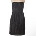J. Crew Dresses | J. Crew Alexia Black Silk Strapless Dress Women 0 New Sheath | Color: Black | Size: 0
