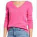 Lilly Pulitzer Sweaters | Lilly Pulitzer Halle V Neck Bright Pink Sweater | Color: Pink | Size: S