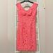 Lilly Pulitzer Dresses | Lilly Pulitzer Rosaline Dress Ginger Orange About Face Lace | Color: Orange/Pink | Size: 4