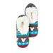 Disney Shoes | Disney Mickey Mouse Women's Holiday Slipper Socks, 1-Pack Brand New With Tags | Color: Blue/White | Size: Tag Says Shoe Size 4-10 (I Would Say A 9) Runs Sm