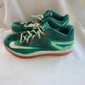 Nike Shoes | Nike Air Max Lebron 11 Low Biscayne Mystic Green Mens Size 11 | Color: Green/Orange | Size: 11