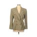 Escada Silk Blazer Jacket: Green Jackets & Outerwear - Women's Size 38