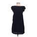 ASOS Casual Dress - Shift: Black Solid Dresses - Women's Size 4