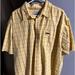 Carhartt Shirts | Men’s Yellow Plaid Carhartt Button Up Short Sleeve Shirt | Color: Yellow | Size: Xxl