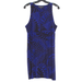 Athleta Dresses | Athleta Womens Dress Santorini Printed High Neck Sleeveless Zuma Large Petite Iv | Color: Blue | Size: Lp