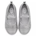 Disney Shoes | Disney Princess Shoes For Girls Silver Glitter, Size 7 | Color: Silver | Size: 7bb