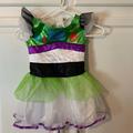 Disney Costumes | Disney's Toy Story Girls Buzz Tutu Lightyear Halloween Costume Size 3-4 | Color: Green/White | Size: 3-4