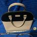 Kate Spade Bags | Kate Spade Satchel Handbag Two-Tone Black And Cream Crossbody Strap Zipper | Color: Black/Cream | Size: Os
